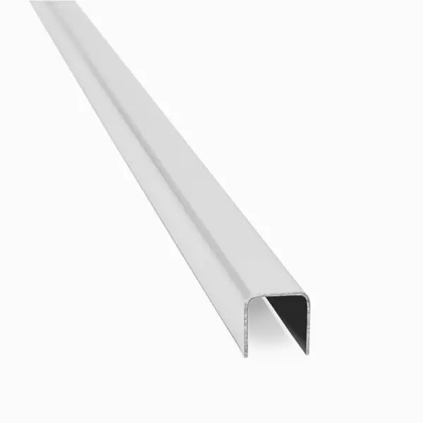 Listello Cuadrado Aluminio Cromo ATRIM 2.45mts 1431