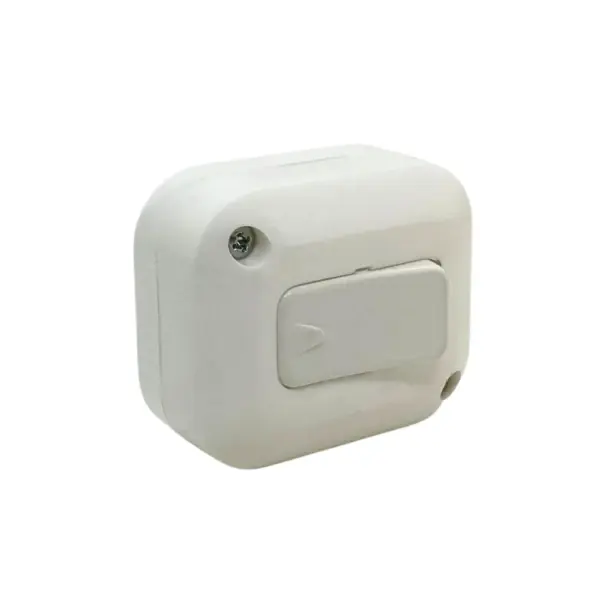Llave De Luz Exterior TAAD Blanco Le-601