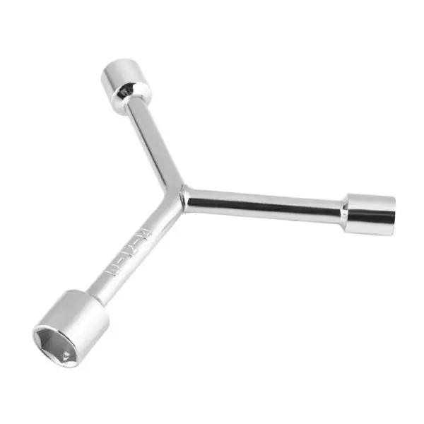 Llave Tubo Y 3 Bocas Hexagonales 10, 12, 14mm