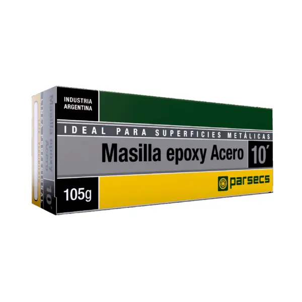 Masilla Epoxy Acero 10 Minutos PARSECS 105gr