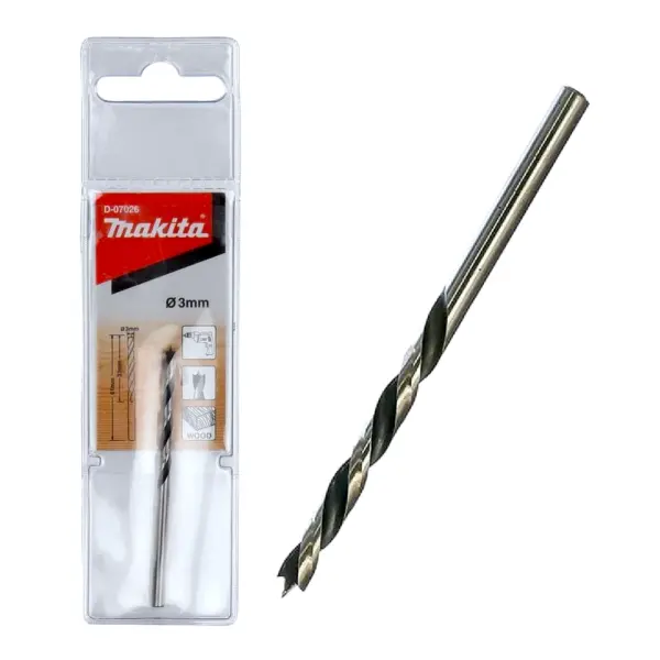 Mecha Para Madera MAKITA 3 X 60mm D-07026