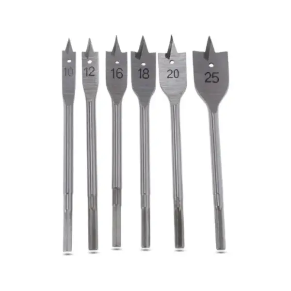 Juego Mechas Pala X6 Unidades Protool 10 A 25mm