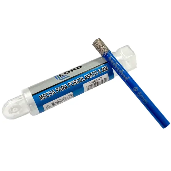 Mecha Broca Para Porcelanato 6mm LORD