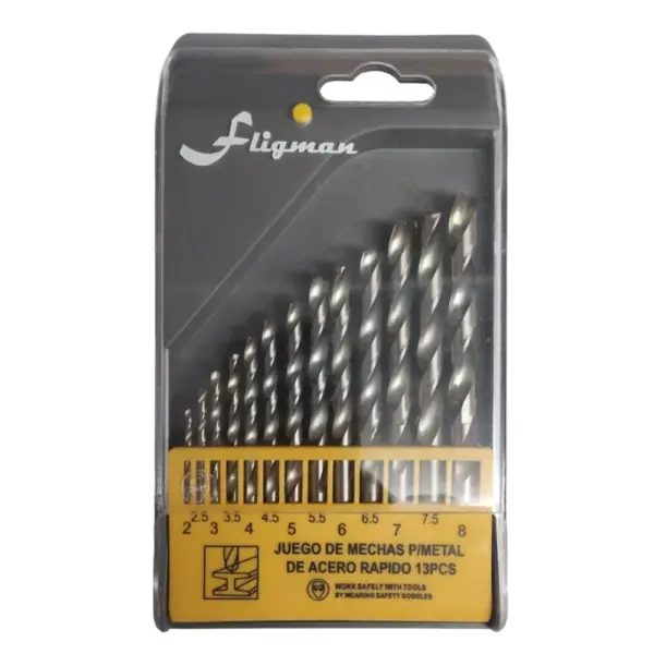 Juego De Mechas Para Madera 8 Piezas FLIGMAN