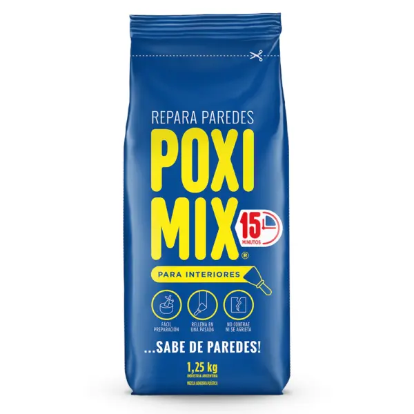 Mezcla Adhesiva Plastica Interior POXIMIX 1.25Kg
