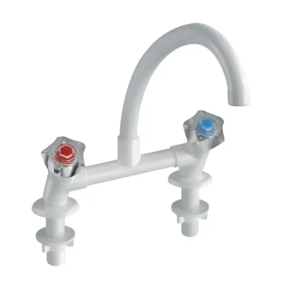 Mezclador Mesada De Polipropileno Cisne Cristal ITEPA