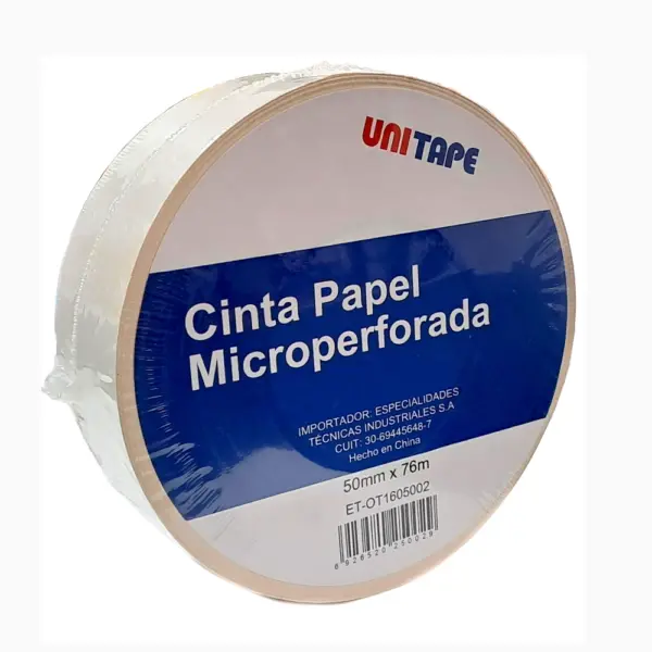 Cinta Microperforada 50mm X 76Mts UNITAPE