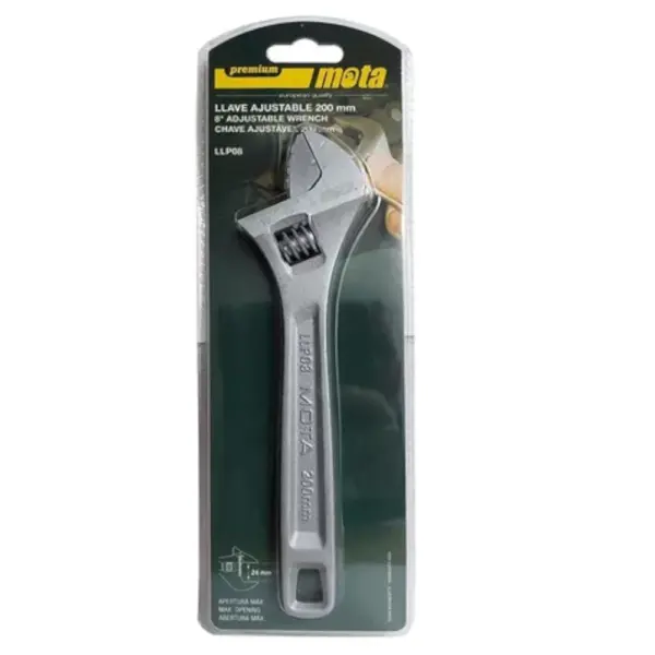 Llave Ajustable Mota Llp08 8 Pulgadas 200mm