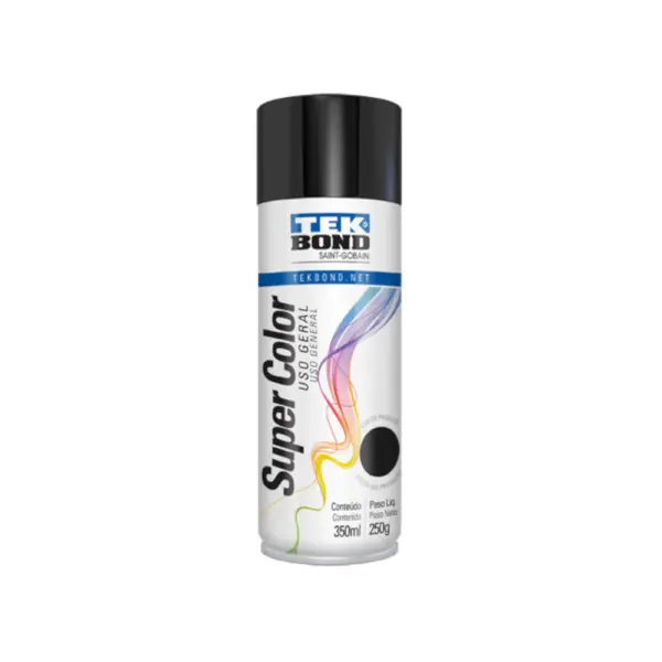 Aerosol TEKBOND Negro Brillante 200Ml
