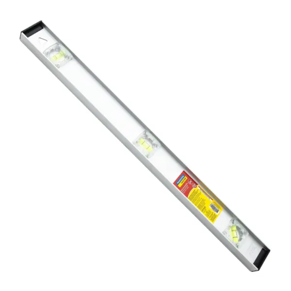 Nivel de Aluminio Anodizado 60Cm 24" TRAMONTINA Master Tres Ampollas