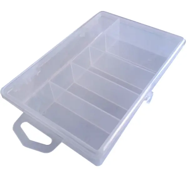 Mini Organizador Plastico 6 Divisiones 11 X 16Cm