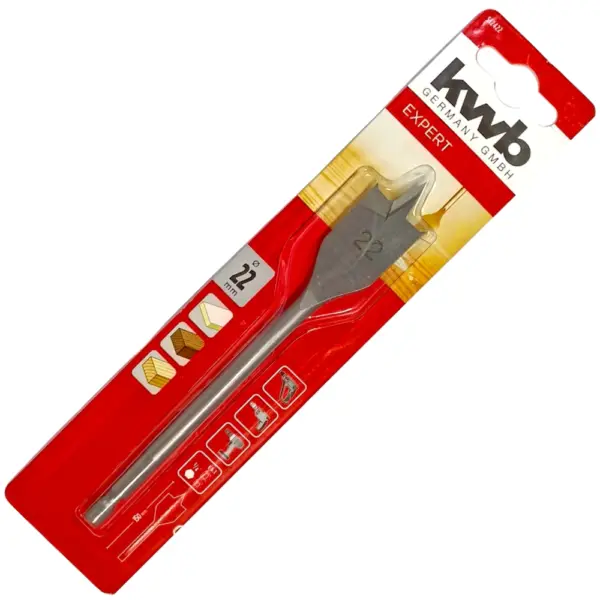 Mecha Pala 22mm Para Madera KWB