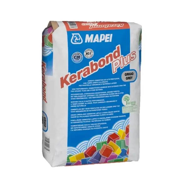 Pegamento Para Porcelanato Kerabom Plus MAPEI 30Kg