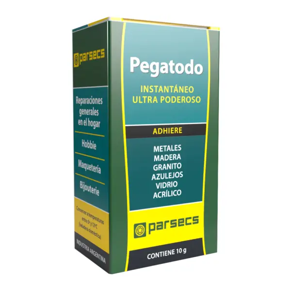 Adhesivo Instantaneo Pegatodo PARSECS 10Gr