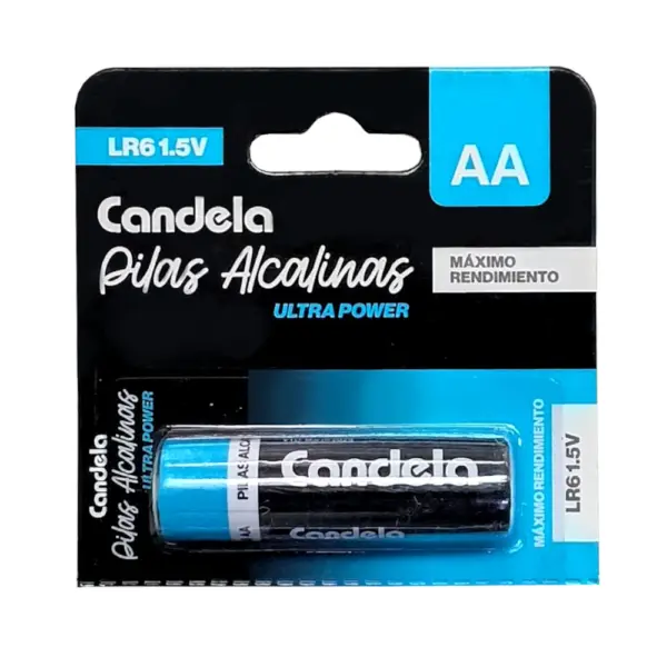 Pila AA Alcalina X Unidad CANDELA