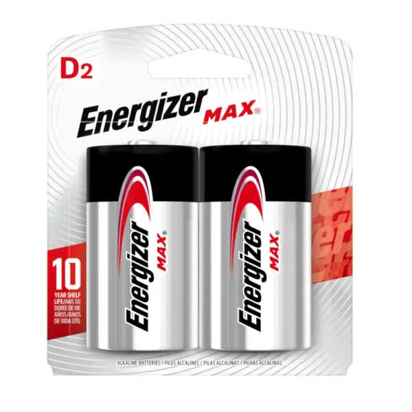 Pack De Pilas D 1.5V ENERGIZER Max