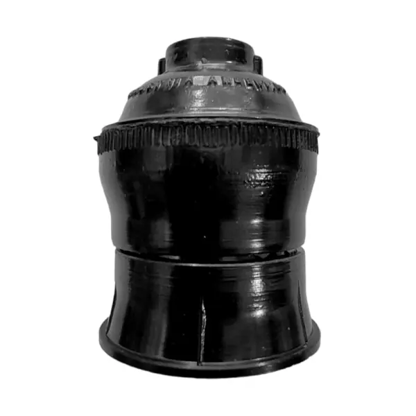 Portalampara Negro Sin Chicote E27