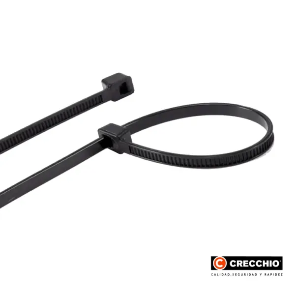 Precinto Nylon CRECCHIO Negro 3.6mm x 350mm