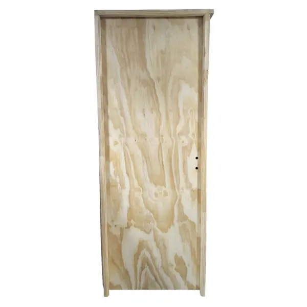 Puerta Economica Marco Madera 70 X 200 cm Izquierda