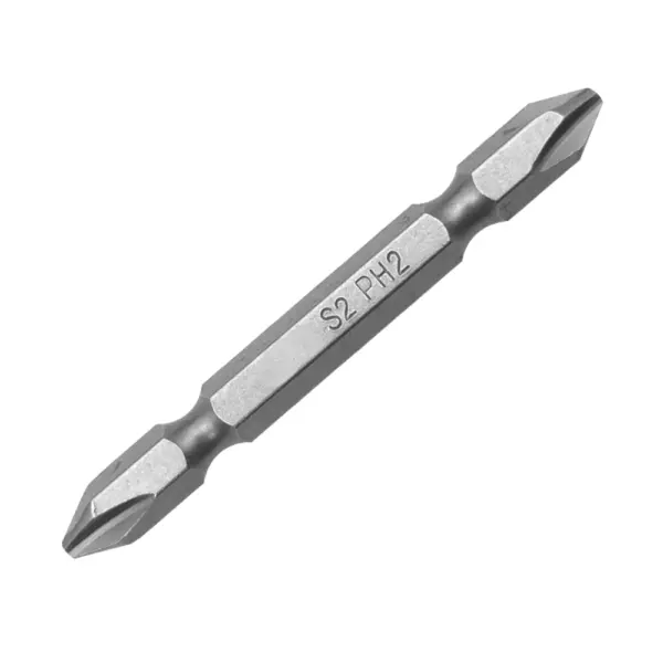 Punta Doble Phillips Para Atornillador PH2 MOTA 50mm