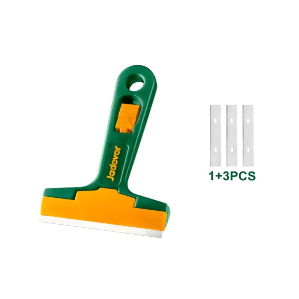 Rasqueta Cutter Espatula 102mm Con 4 Hojas JADEVER