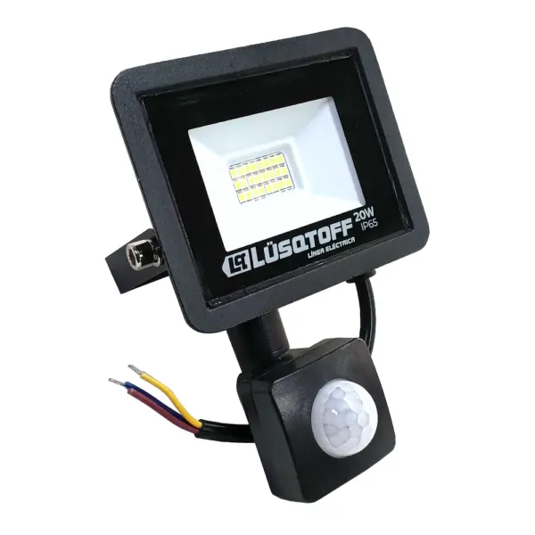 Reflector 20W Con Sensor De Movimento LUSQTOFF
