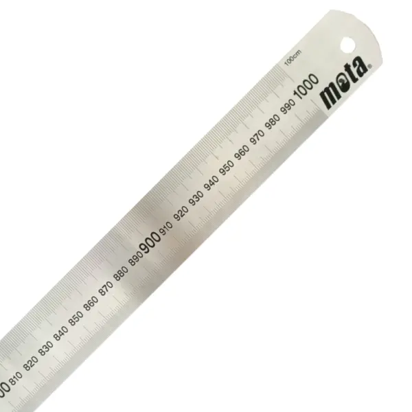 Regla De Acero Inoxidable MOTA 100cm