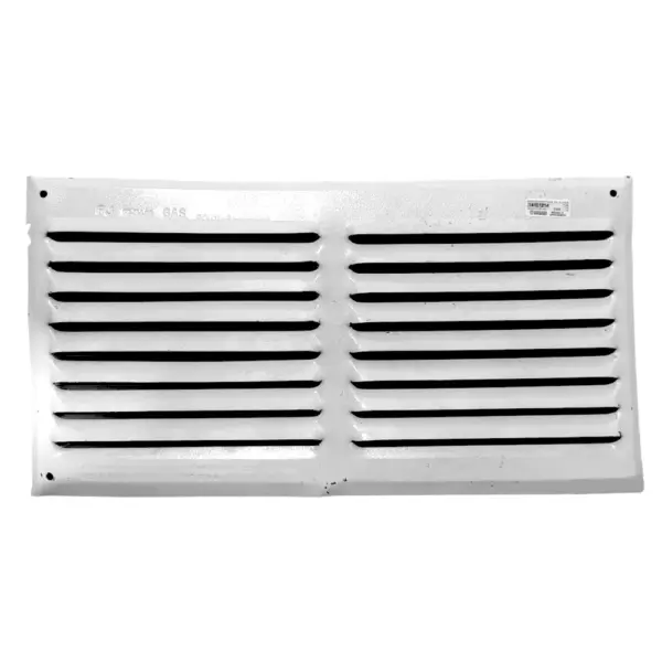 Rejilla De Ventilacion Doble Para Gas 200cm2 Aprobada