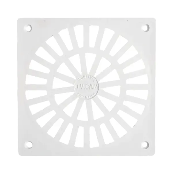 Rejilla Plastica Para Patio 20 X 20Cm Blanca