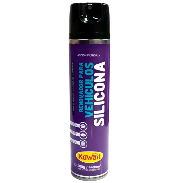 Silicona En Aerosol Revividor Brillo Uv KUWAIT Transparente
