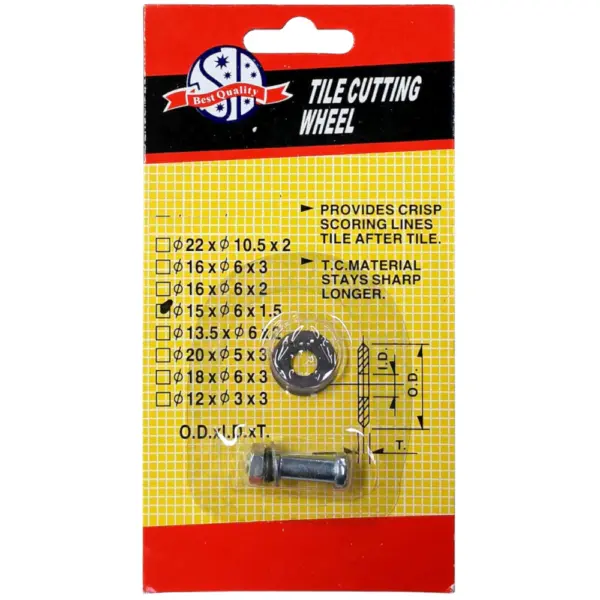 Rueda Rodel Corte Ceramico 15 X 6 X 1.5mm