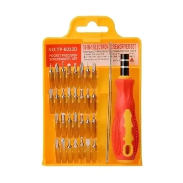 Juego Destornillador 32 Piezas En Caja JIA LONG