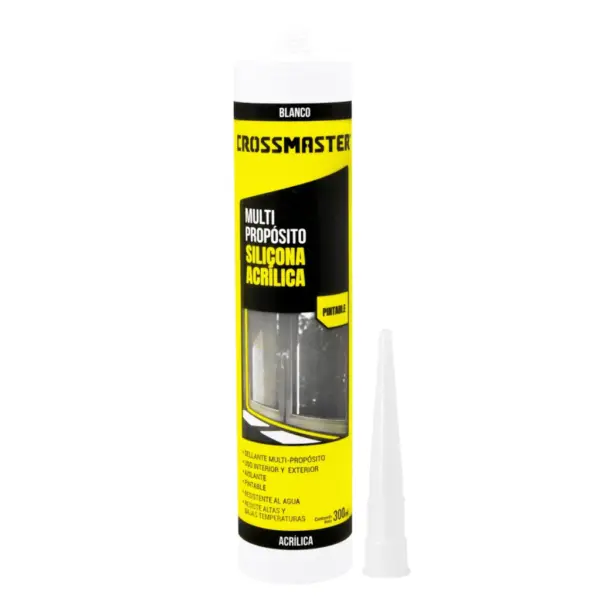 Sellador Acrilico Blanco CROSSMASTER 300ml