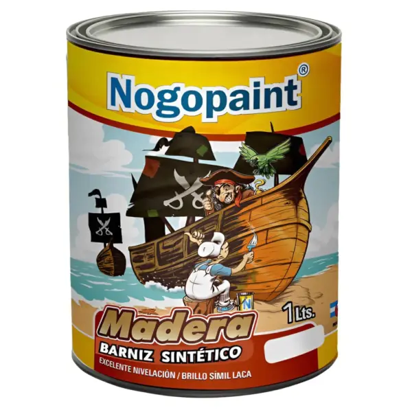 Barniz Sintetico Incoloro NOGOPAINT 1Lt