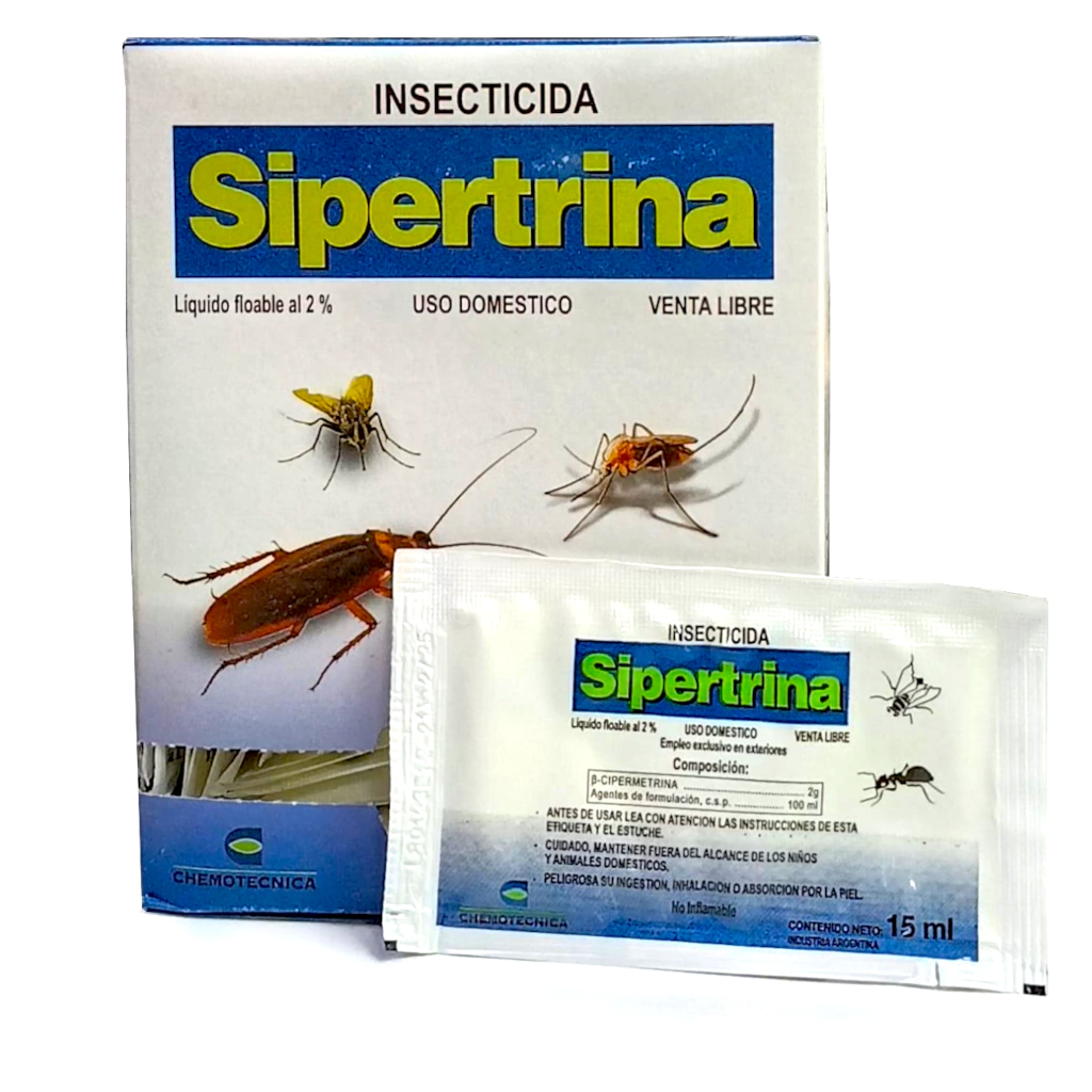 Insecticida Sipertrina Sachets 15ml