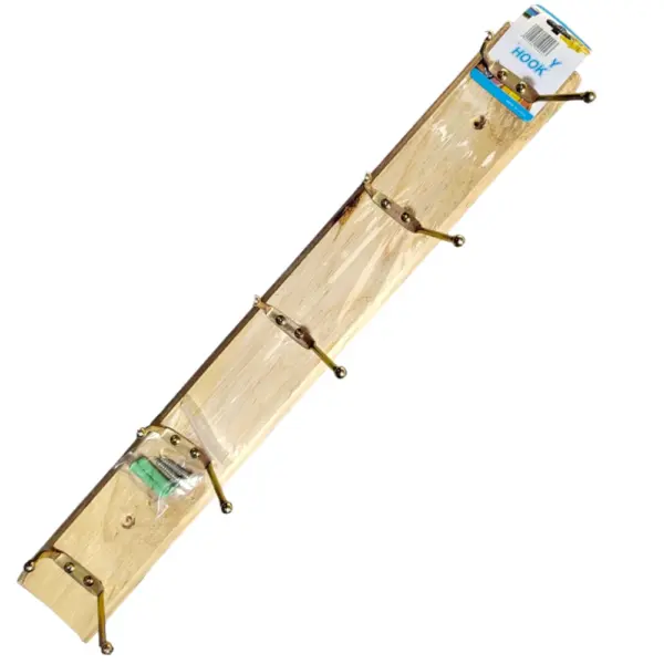 Perchero De Pared 5 Ganchos
