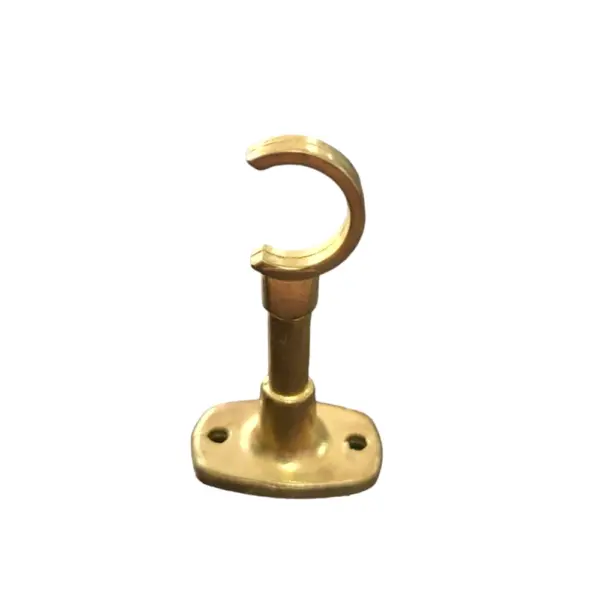 Soporte Para Cortina Zamac Abierto Largo 1/2