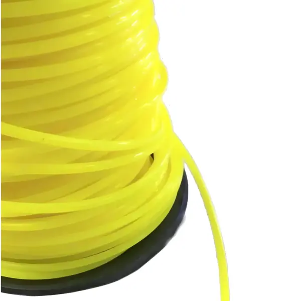 Tanza Redonda Para Bordeadora 2.4mm Amarilla X Metro LUSQTOFF