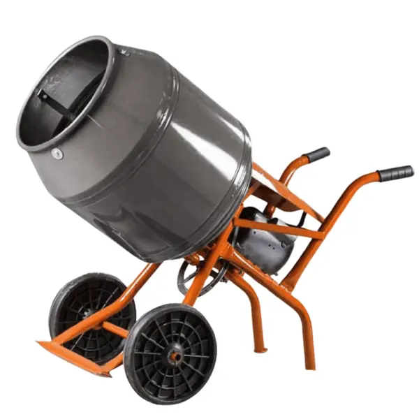 Hormigonera 130lts Rueda Maciza Motor Potenciado