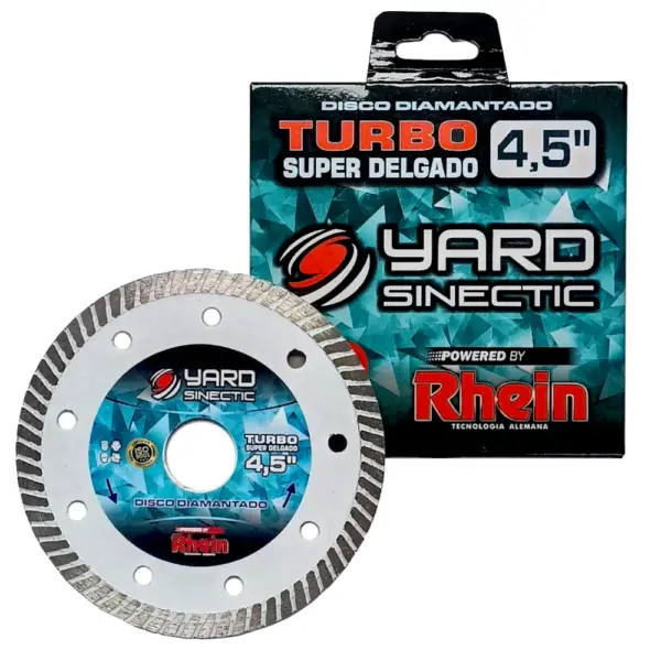 Disco Diamantado Turbo Fino 115mm RHEIN