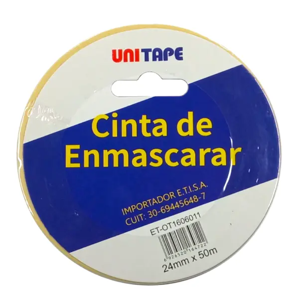 Cinta De Enmascarar 24mm X 50M UNITAPE