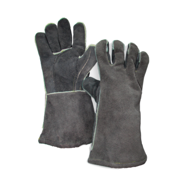 Guante De Descarne Puño Largo Marron