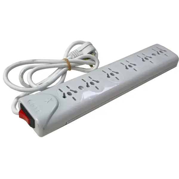 Zapatilla Electrica Para Alargador 6 Tomas TOP