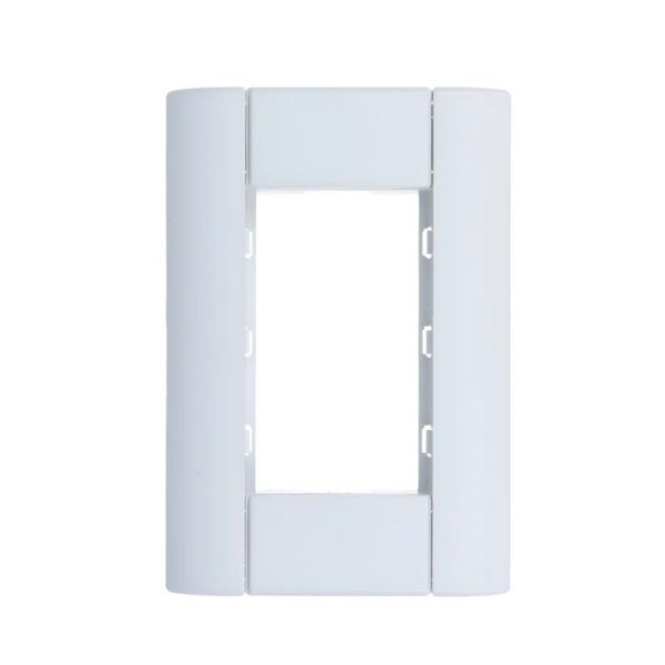 Tapa Bastidor Blanco JELUZ 5 X 10Cm 2000/2