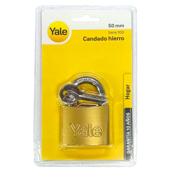 Candado Hierro YALE 100 50mm