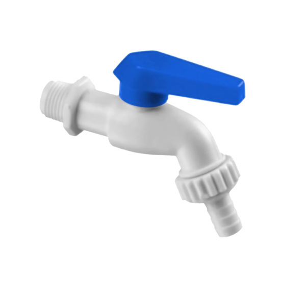 Canilla Esferica Pvc Blu 1/2"