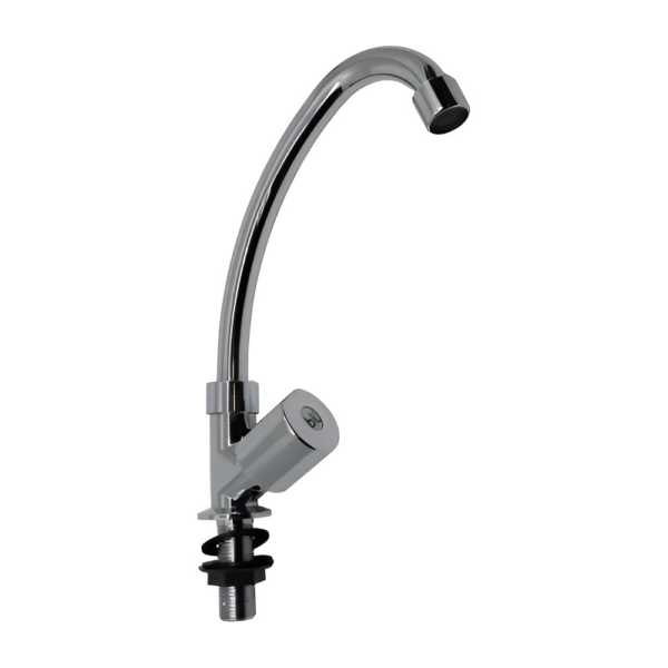 Griferia Canilla Cocina Cromada Abs Blu