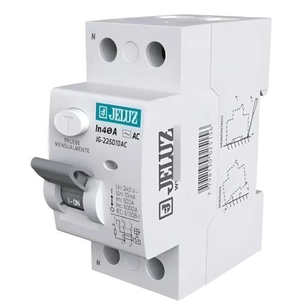 Disyuntor Diferencial 2 X 40A JELUZ