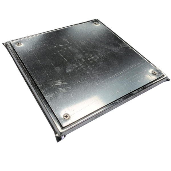 Tapa Ciega Metalica 20 X 20 Con Marco