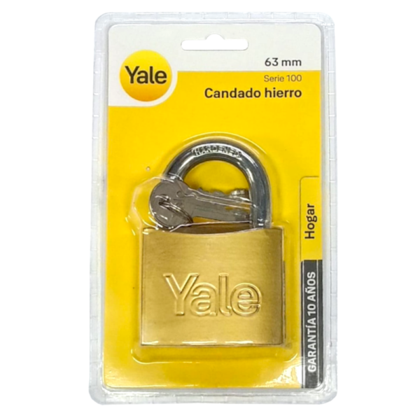Candado Hierro YALE 100 63mm